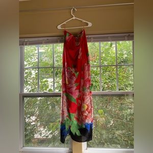 Zara floral maxi dress